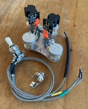 Gibson Les Paul 50's Wiring COIL SPLIT 500k CTS Push/Pull Pot Switchcraft Toggle