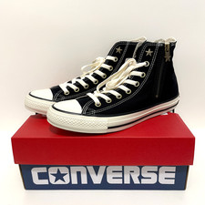 CONVERSE ALL STAR STARZIP HI 31316032 Black Men's Size