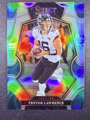 セプテム SPTM エルヴィナスフェアリューションセット 2点 2022 Panini Select #145 Trevor Lawrence Silver Prizm Jacksonville