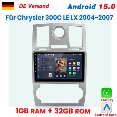 Für Chrysler 300C LE LX 2004-2007 Android 15 Autoradio Carplay GPS Navi BT DAB+