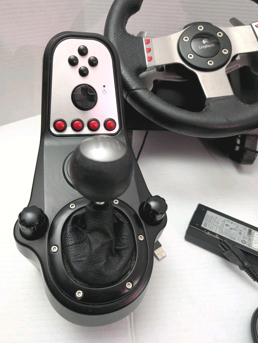 Logitech G27 PC/Playstation 2-3 Force Feedback Racing Wheel Pedals