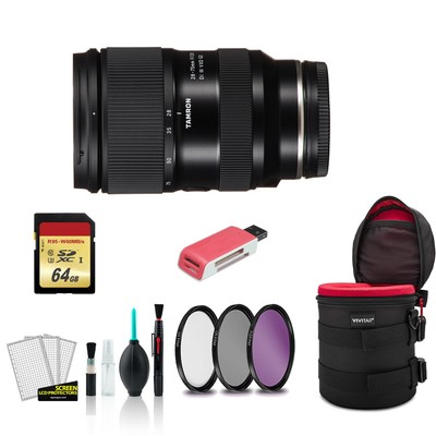 Tamron 28-75mm f/2.8 Di III VXD G2 Lens for Sony E - Kit with 64GB Memory Card