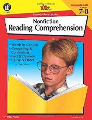 Nonfiction Reading Comprehension Paperback Linda Piazza