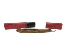 Beautiful Antique WESTER BROS Fold-Out Straight Razor - in Box, Germany - - [BH]