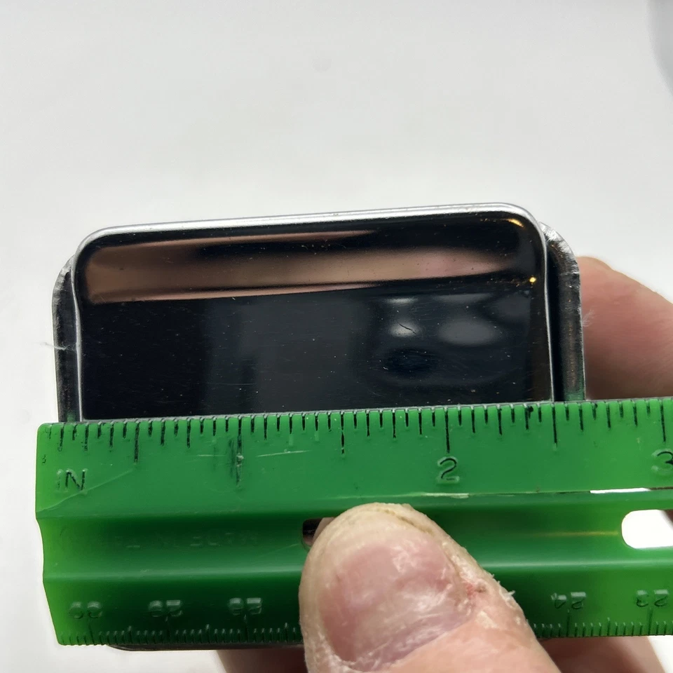 Cenicero cromado vintage GM Hot Rod reposabrazos de gas personalizado y consola central Foto 3 de 4