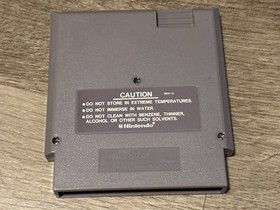 Ghostbusters Nintendo Nes Cleaned & Tested Authentic