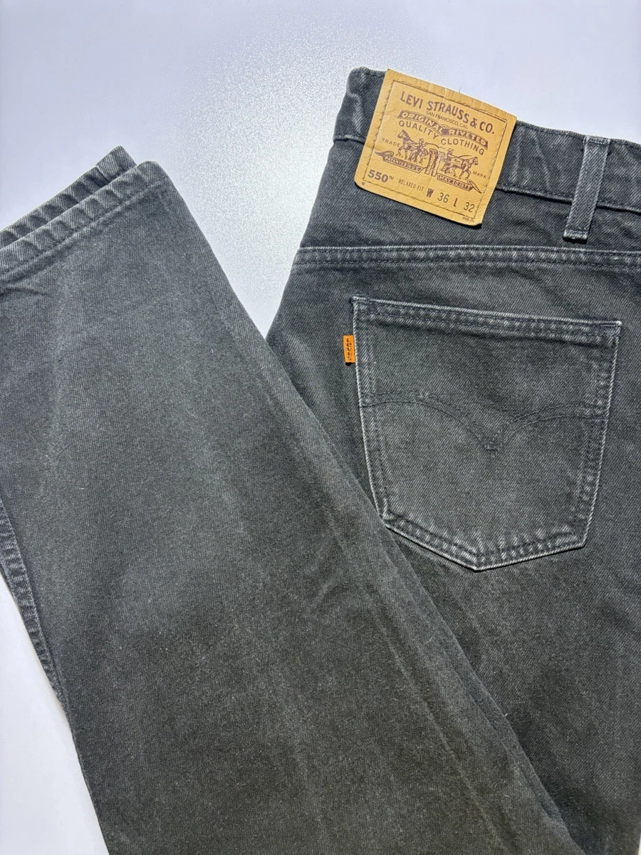 Levi's 550 Black Jeans for Men for sale | eBay