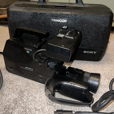 Sony Trinicon HVC-2000P Colour Video Camera In Case c.1981 Untested