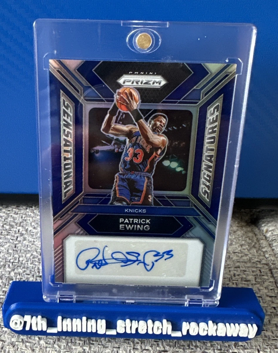 Patrick Ewing Basketball Autographed Sports Trading Cards 