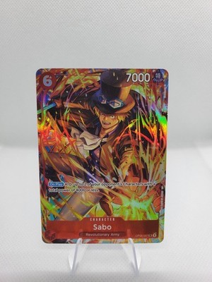 Sabo Illustration Box Vol.5 OP05-007 One Piece Promotion Cards Foil Full Art SR