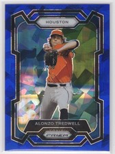 #285 Alonzo Tredwell 2024 Prizm Blue Ice Astros