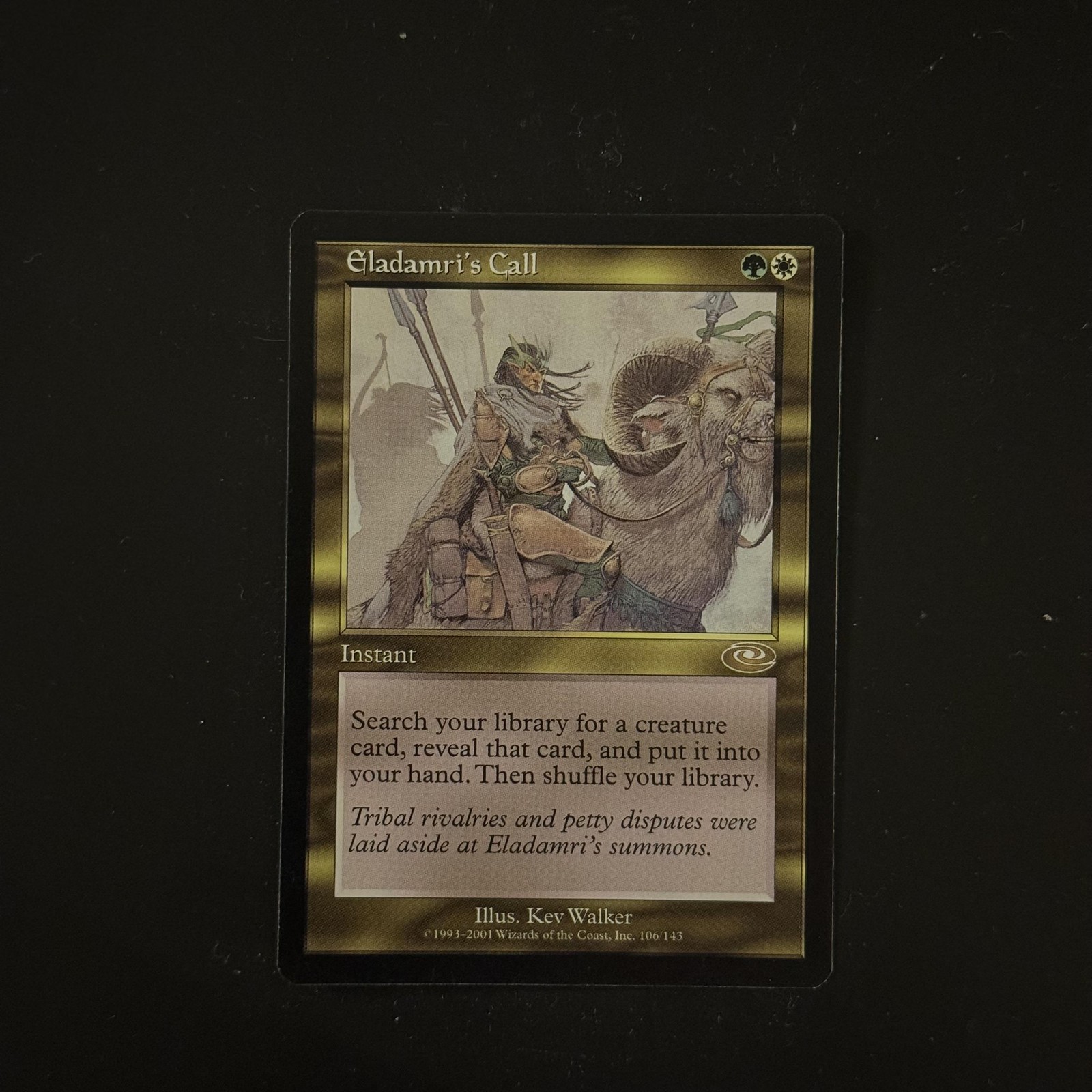 Magic The Gathering Planeshift Eladamri's Call #106 Lightly played