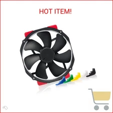 Noctua NF-A15 HS-PWM chromax.Black.swap, Premium Quiet Fan, 4-Pin (140mm, Black)