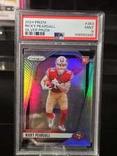 2024 Panini Prizm - Ricky Pearsall #383 Silver Prizm Rookie PSA 9 49ers