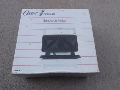 Vintage Oster Designer Sandwich Maker NEW
