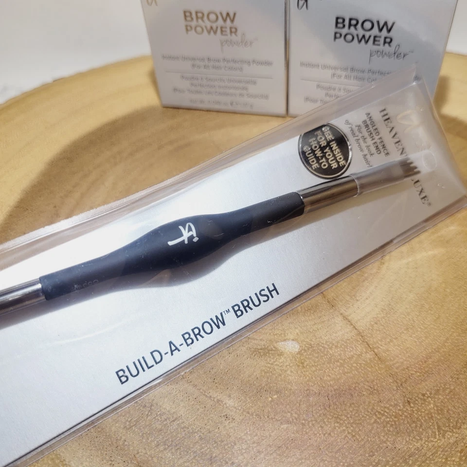 2x it Cosmetics Brow Power Powder (Universal Transforming Taupe) #12 Brow Brush - Image 3 of 4