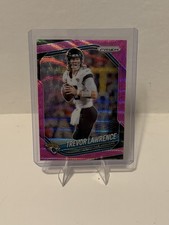 Panini 2025 Prizm Trevor Lawrence Pink Wave Prizm #238 Jaguars NFL