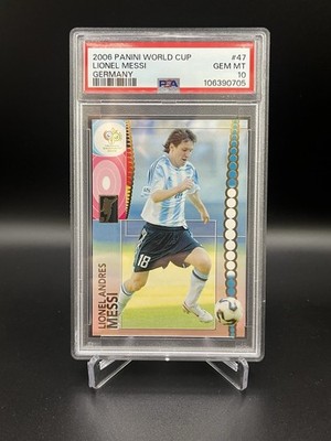 Carte Panini Lionel Messi – Coupe Du Monde 2006 (Allemagne) – Autocollant Neuf