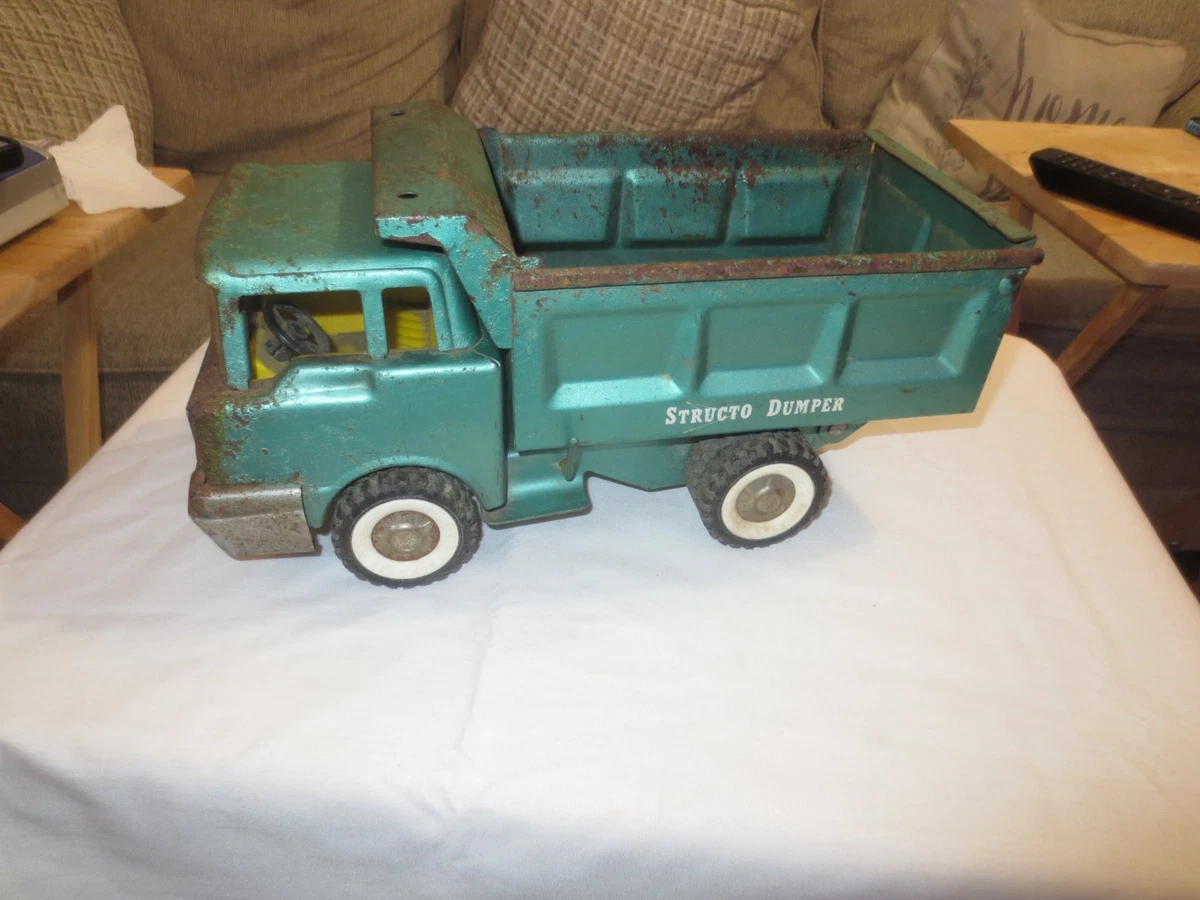 Structo 1960 Year of Manufacture Vintage Manufacture Diecast Dump