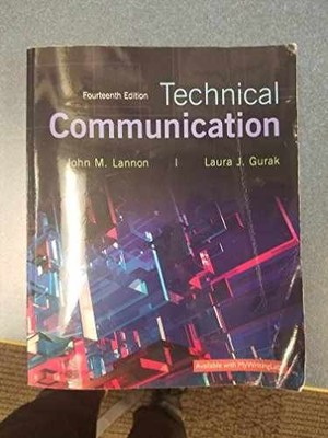 Technical Communication (14th - Paperback, by Lannon John M.; - Acceptable n