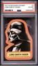 🔥1977 STAR WARS STICKERS #7 LORD DARTH VADER PSA 6 Very Clea