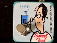Tiny Tap Tempo Footswitch HANDMADE IN USA