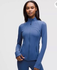 Authentic Lululemon Define Jacket Nulu, Brillant Blue, BLTW SZ 4. LW4CD5S