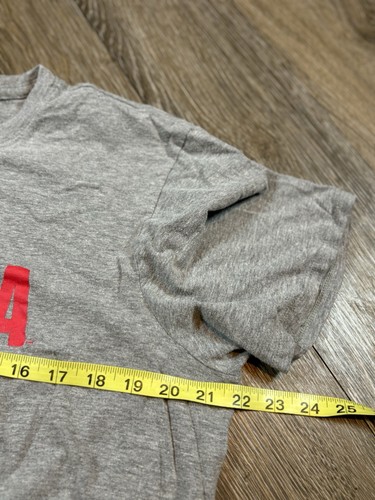Camisa Nike Gonzaga Bulldogs Center Swoosh Just Do It Gris Grande - Imagen 4 de 6