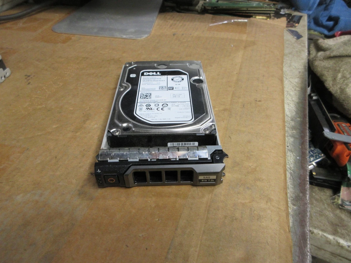 Dell SAS Internal Hard Disk Drives 8 TB Storage Capacity for sale