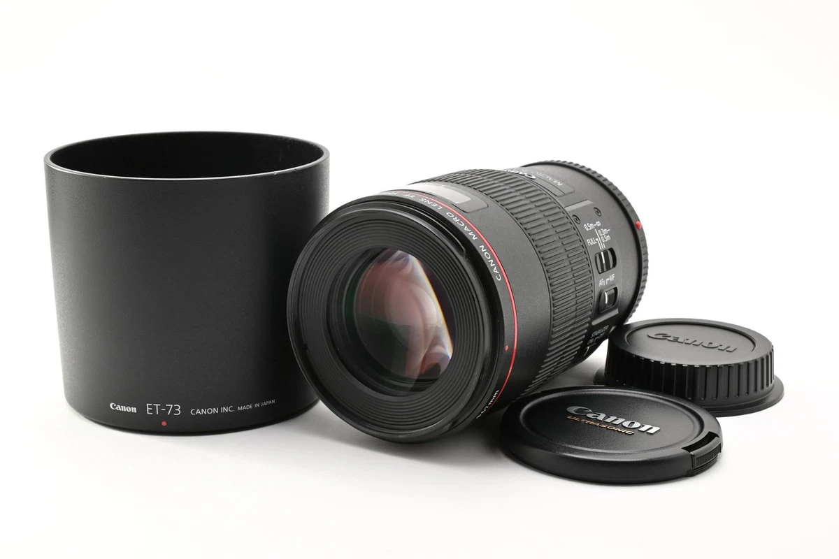 Canon EF f/2.8 100mm Focal Macro/Close Up Lenses for sale | eBay