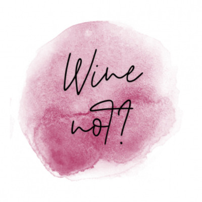 Bügelbild - Plott - Sprüche - Wine not? - 8cm x 7,5cm - DTF Transfer - DIY - Hoo