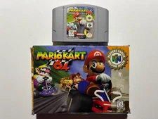 Mario Kart 64 (Nintendo 64 N64) Works w/ Box Authentic🔥