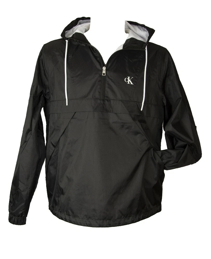 Lightweight jacket CK CALVIN KLEIN JEANS windproof windbreaker with hood summer