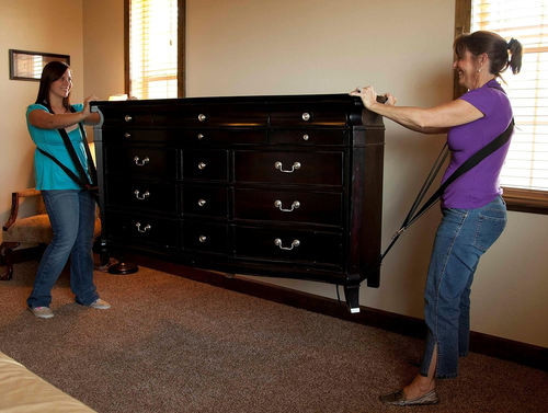 Ready Lifter Shoulder Moving Straps for Furniture, Appliances, Heavy or Bulky Ea - Picture 4 of 12
