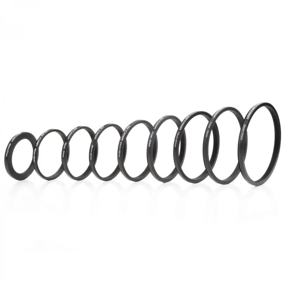 K&F Concept 18pcs Camera Lens Filter Metal Stepping Rings kit Up Down Ring Set - Image 4 of 4