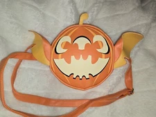 Disney STITCH 🎃 Jack O Lantern Crossbody Purse NWOT