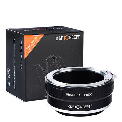 K&F Concept adapter for Praktica mount lens to Sony E mount NEX  a5000  A7II,A7R