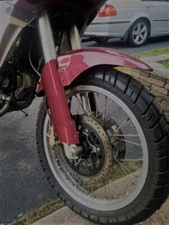 E900 Ducati/Cagiva Elefant fork guard PLA/PETG/PETG carbon plastic