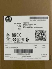 New Allen-Bradley 25A-D2 P3N104PowerFlex 523 ...