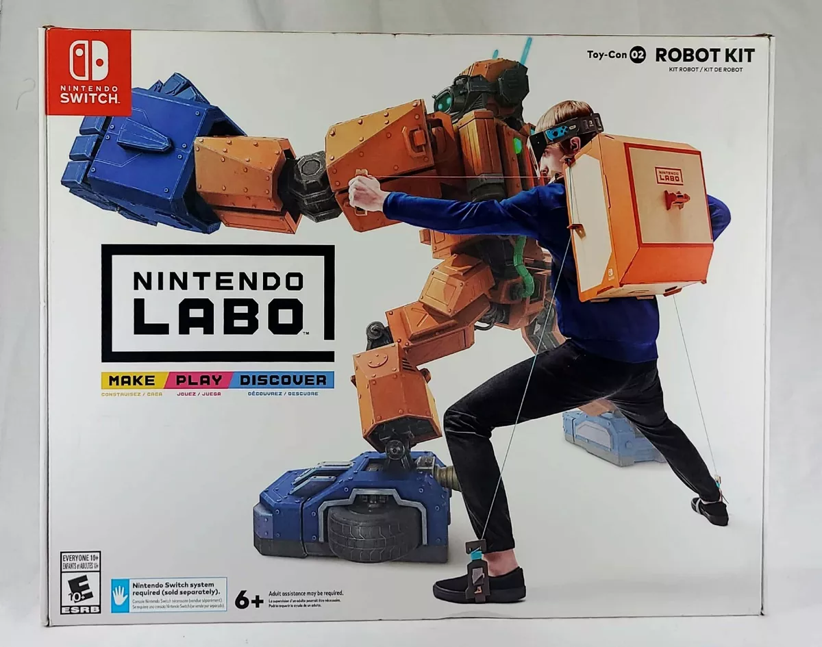 Nintendo Switch Labo Kit DIY Cardboard Creations To Play Kid | eBay