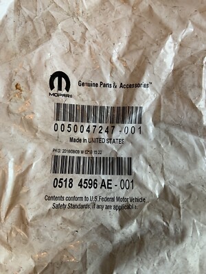 Mopar 05184596AE Cylinder Head Cover Gasket - Genuine OEM Replacement Part