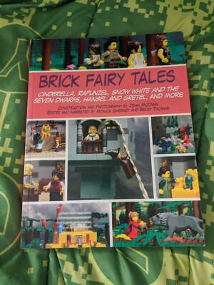 Brick Fairy Tales Book Cinderella, Rapunzel, Snow White Lego 