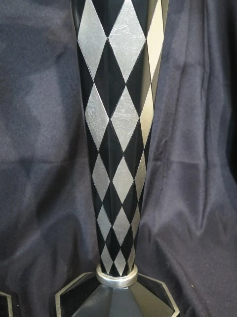 LF42396/42397EC: Par de candelabros modernos negros y plateados Foto 3 de 4