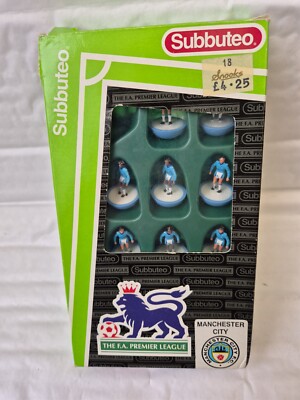 Subbuteo «La Leyenda Vintage» Manchester City - Subbuteo Fútbol Mesa