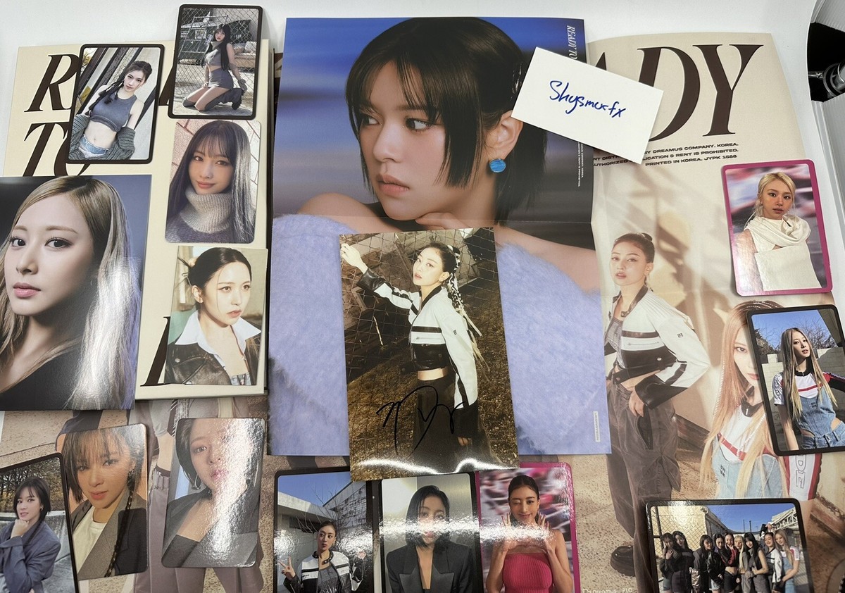 Twice Ready To Be Jihyo Signed Pack Autograph Full Album - Free