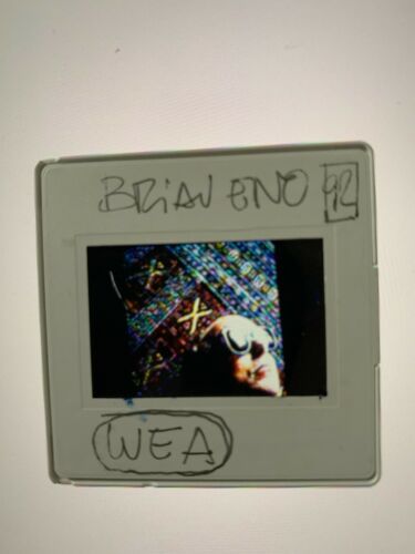 BRIAN ENO Diapositive Promo Press Slide 35mm (Roxy Music, Fripp) - Zdjęcie 1 z 1