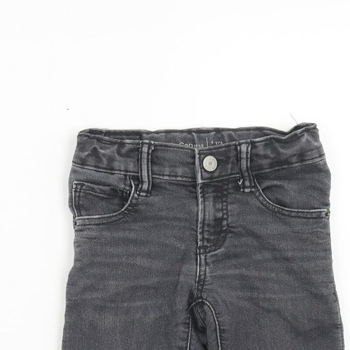 Gap Boys Grey Cotton Blend Skinny Jeans Size 4XL - Picture 5 of 12