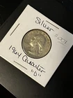 1964-D Washington Quarter - Circulated - Coin #001