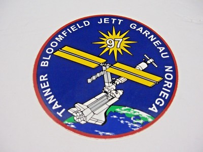 NASA Space Shuttle Mission STS-97 Columbia '97, Tanner Bloomfield Decal  Sticker