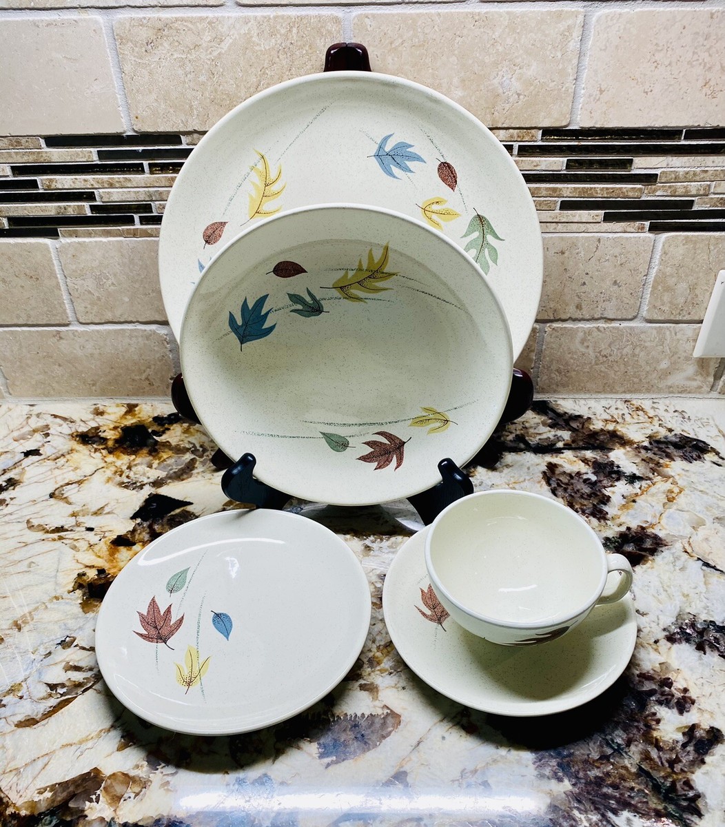 FRANCISCAN WARE Autumn Leaves Piece Place Settings- Excellent Condition!